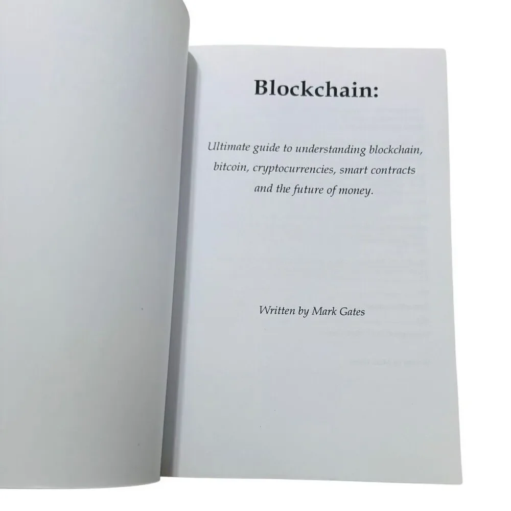 Mark Gates Blockchain (Paperback) Ultimate Cryptocurrency (2017, 1st Edition)
